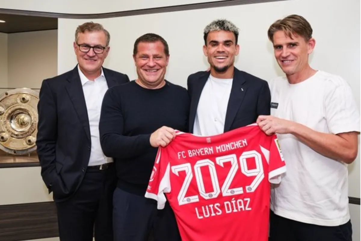 Con sombrero vueltiao y un nuevo dorsal, Bayern oficializó a 'Lucho'