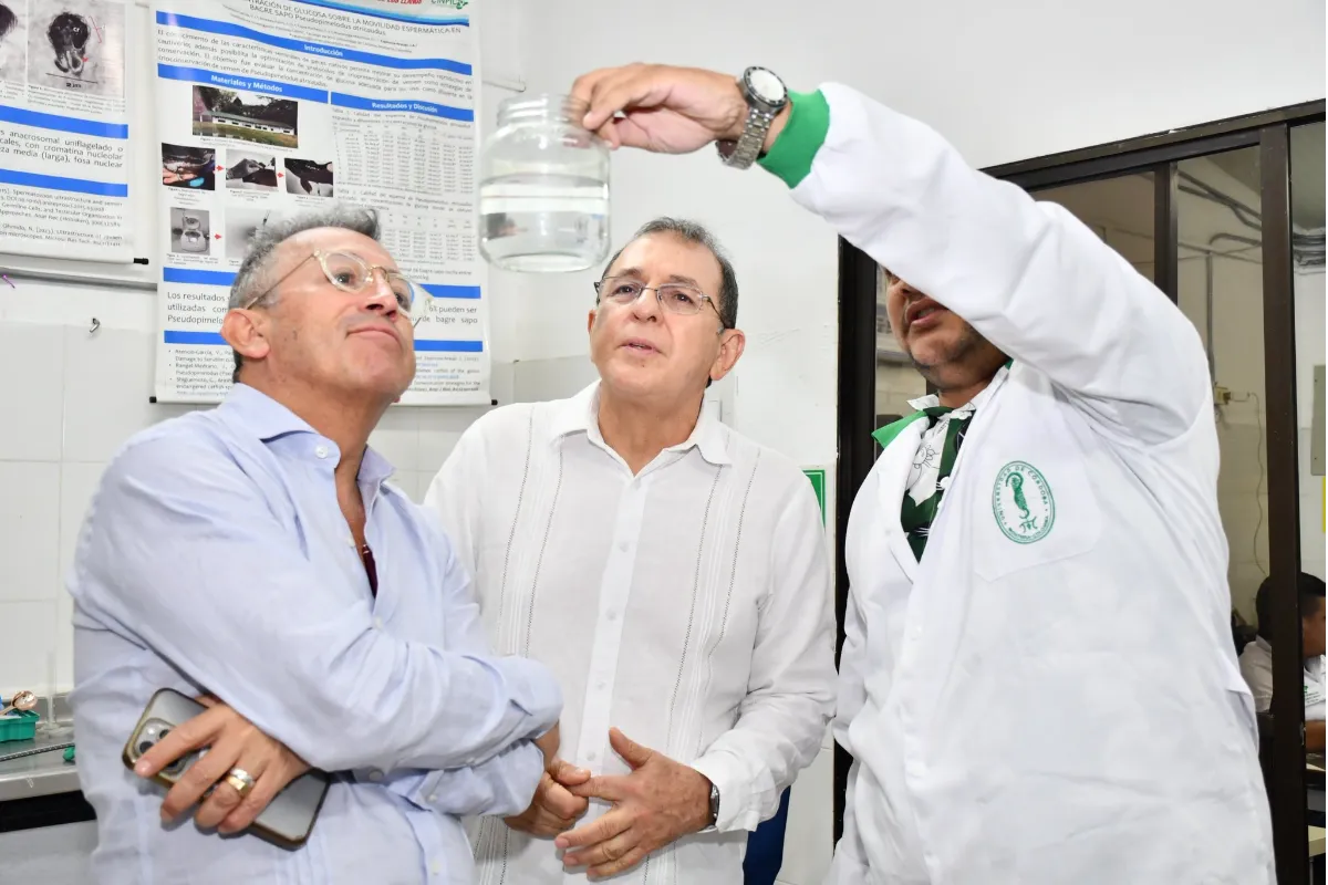 Unicórdoba recibió al embajador de Colombia en Bélgica