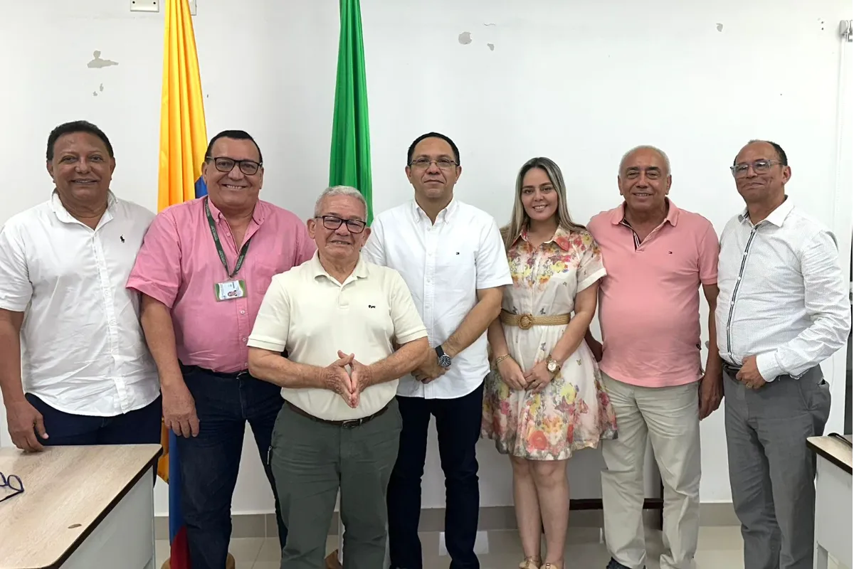 Docentes de Unisucre se reunieron con el rector, Jhonny Avendaño, para discutir mejoras laborales y académicas