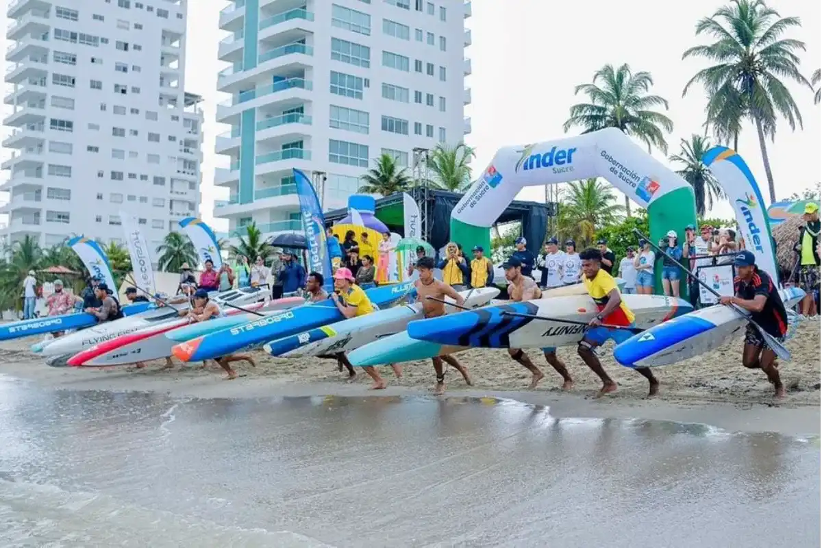 Surfistas de nueve países presentes en Coveñas en la Copa América