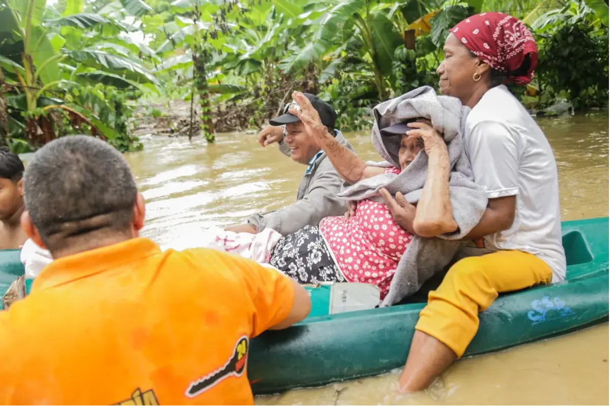 Lluvias provocaron emergencia en Coveñas