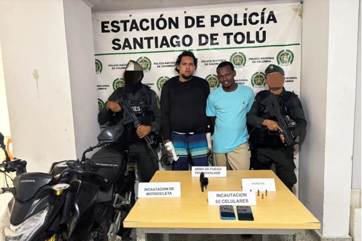 Así capturaron a 14 presuntos delincuentes que azotaban a Tolú