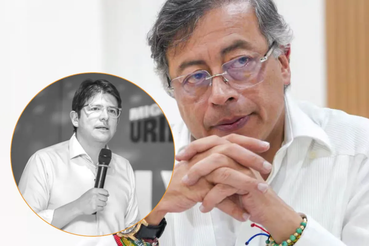 Petro permanece en silencio tras la muerte de Miguel Uribe