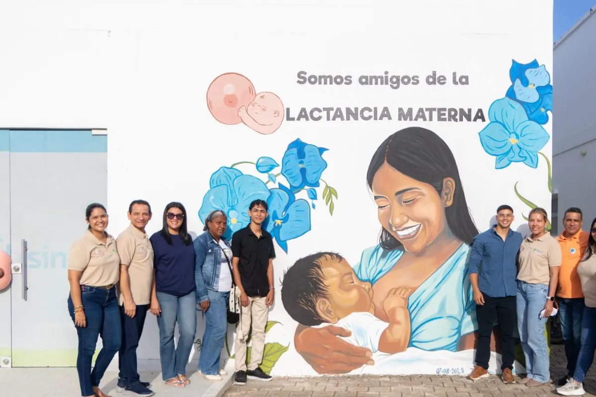 E.S.E Vidasinú celebró la Semana Mundial de la Lactancia Materna con actividades educativas, culturales y de apoyo a las familias