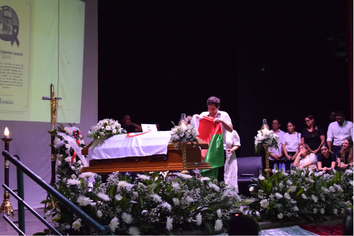 Sincelejo y Sucre homenajearon al exalcalde y diputado fallecido Jesús Paternina Samur