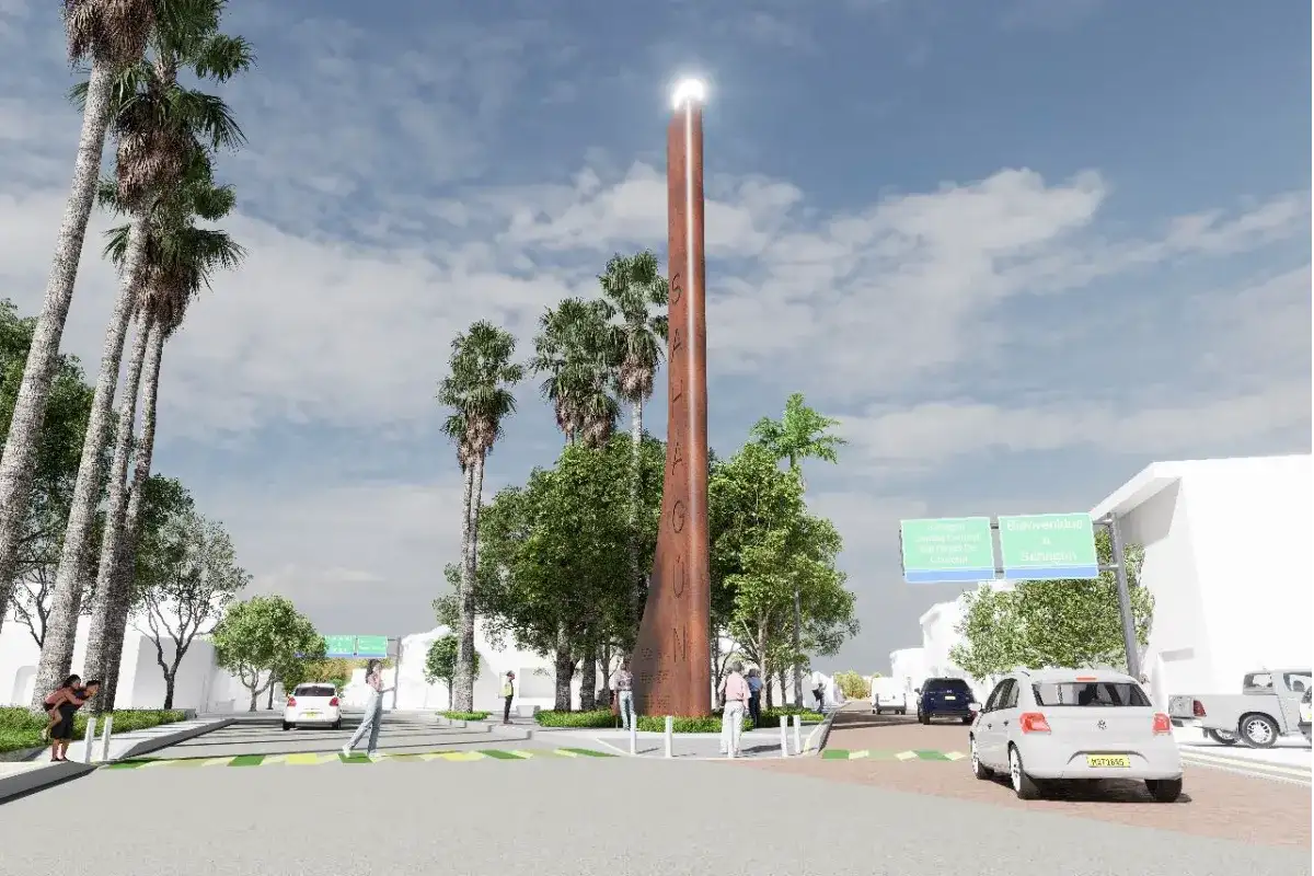 Alcalde de Sahagún impulsa el desarrollo urbano con pavimentación