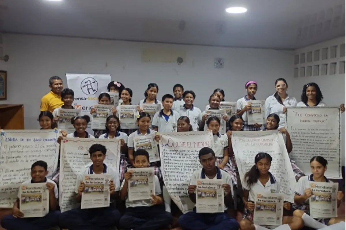 Prensa Escuela 2025 inició en el municipio de Santiago de Tolú