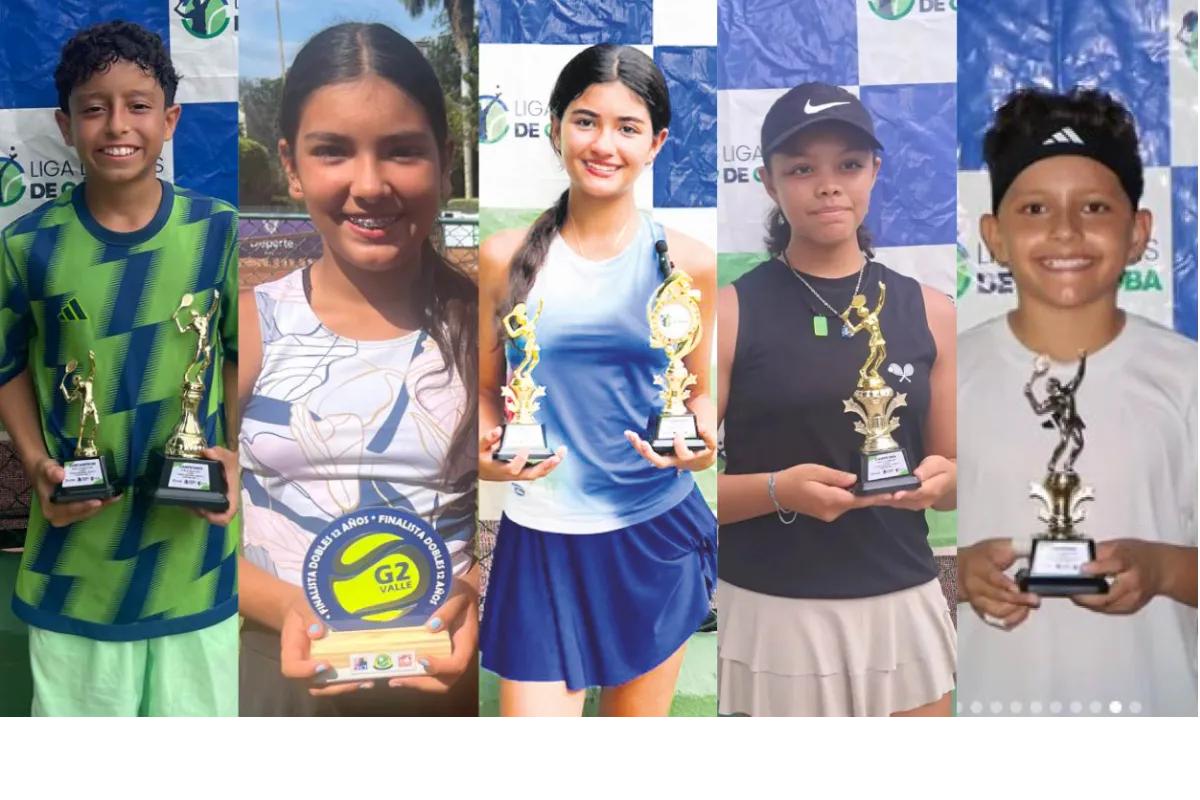 Tenistas sucreños siguen levantando trofeos