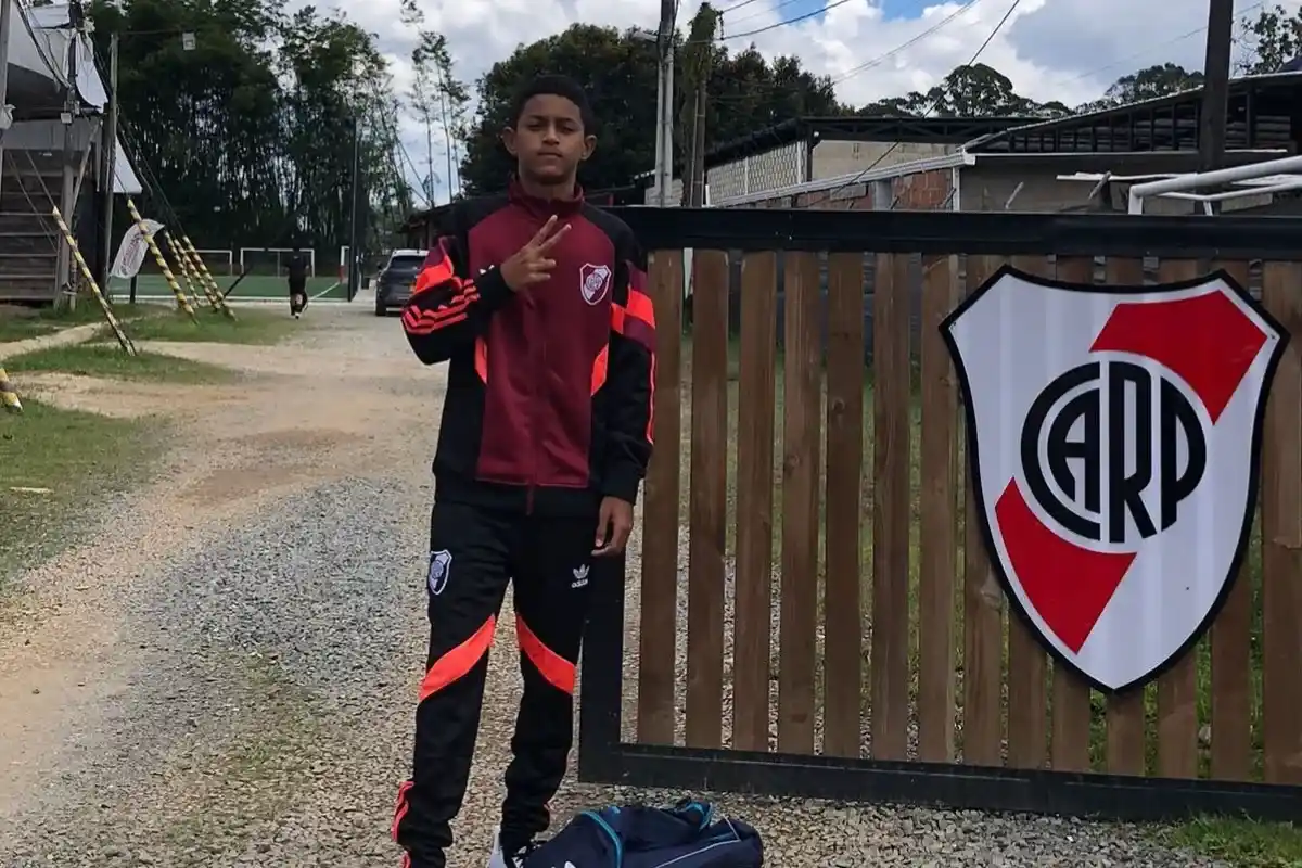 Chinuano empieza su formación con escuela de River Plate