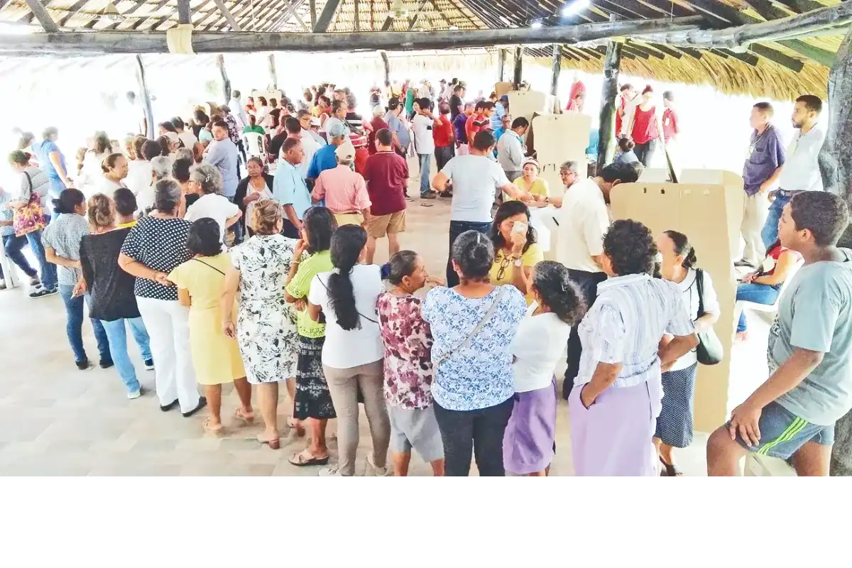 Los sucreños salieron a votar en las elecciones regionales año 2019