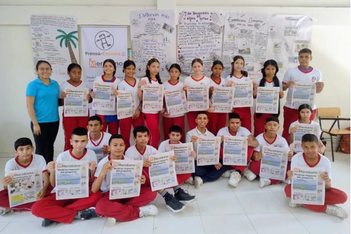 Los talleres de Prensa Escuela se dictaron en la I.E. Segovia