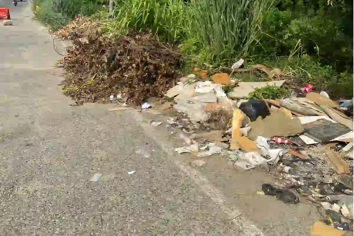 Basuras están agravando la problemática en el puente del arroyo El Pintad0