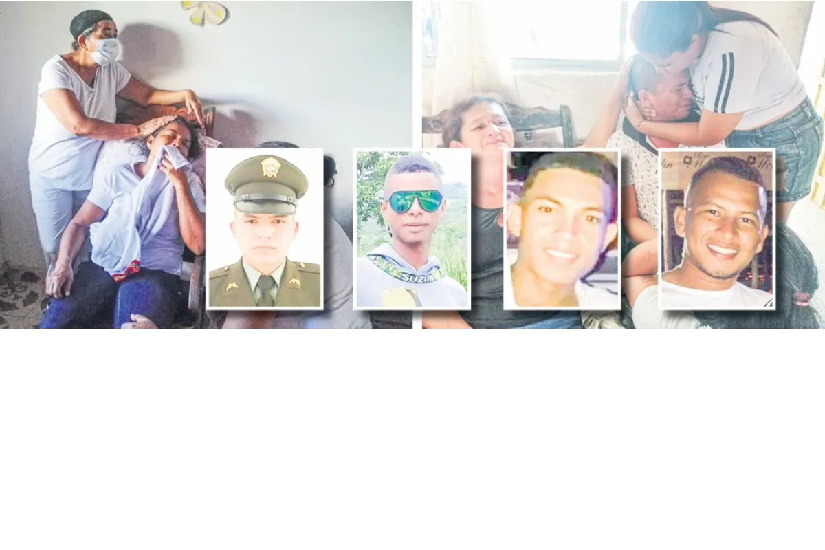 Masacre de Chochó, jóvenes asesinados son llorados por sus madres