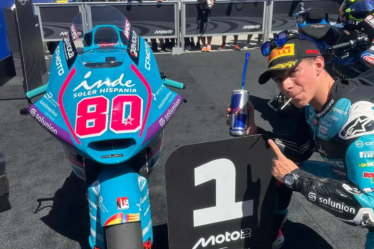¡Histórico! David Alonso logra primer triunfo para Colombia en Moto2