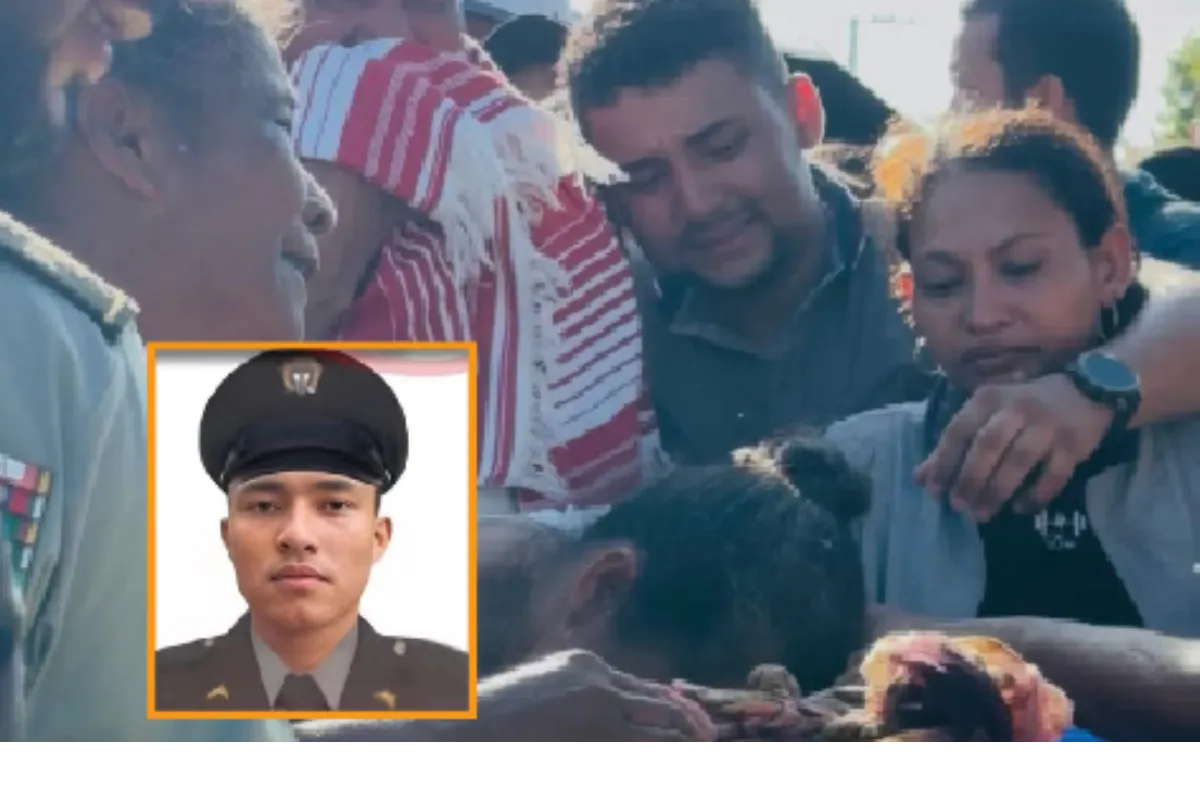 Con dolor y conmoción despidieron al patrullero de Policía Rafael Anaya
