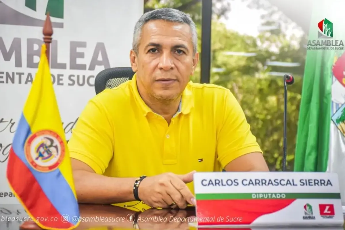 Carlos Carrascal vuelve a la Asamblea, aceptó curul tras muerte de Jesús Paternina