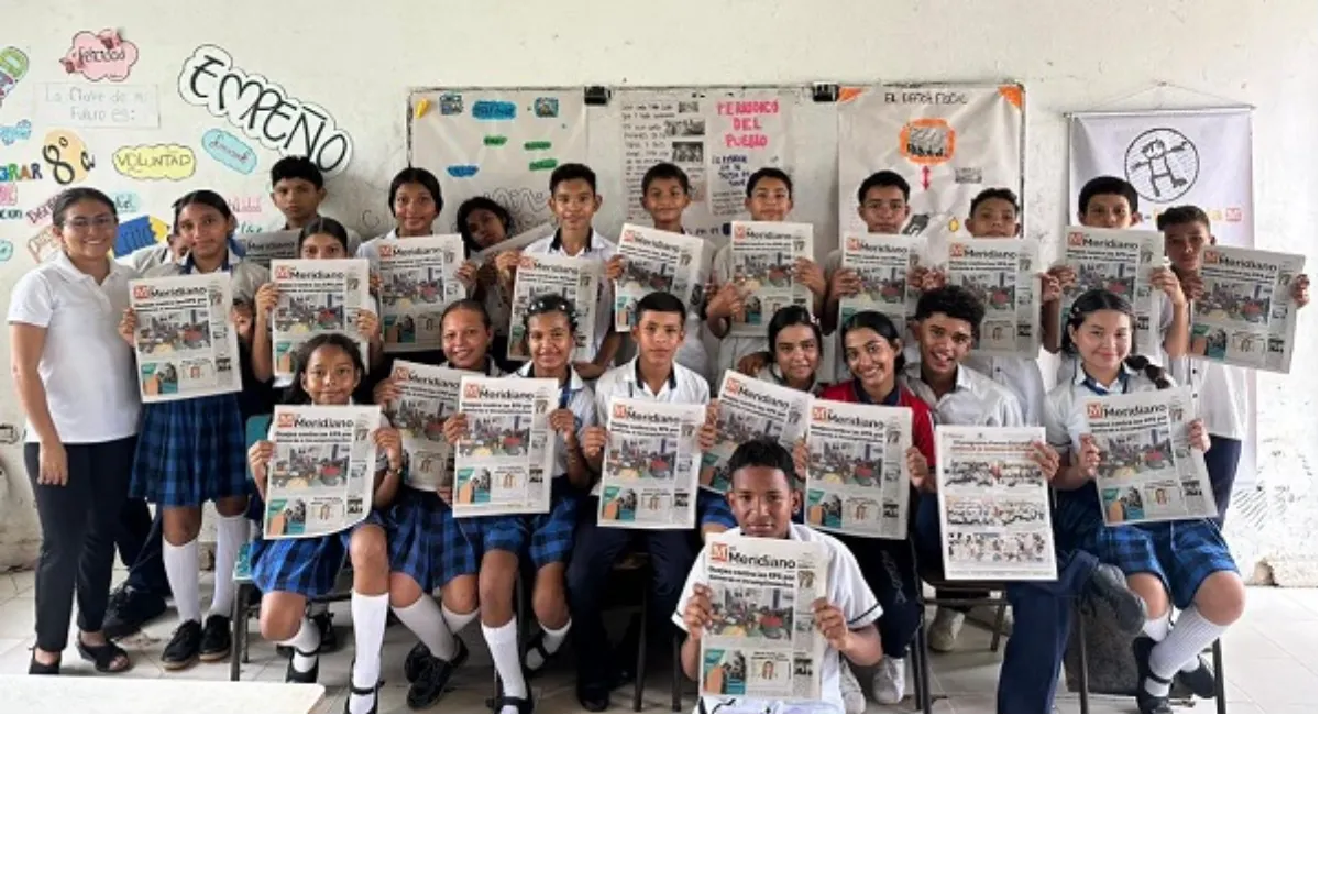 La I.E. San Antonio Abad recibió los talleres de Prensa Escuela