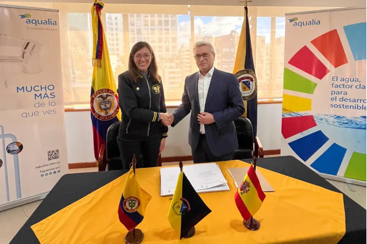 Aqualia y la Universidad Militar Nueva Granada crean la Cátedra Aqualia sobre gestión sostenible del agua en Colombia