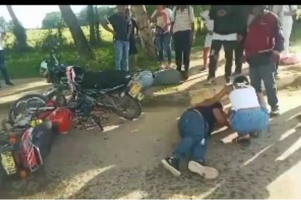 Violento choque alertó a transeúntes