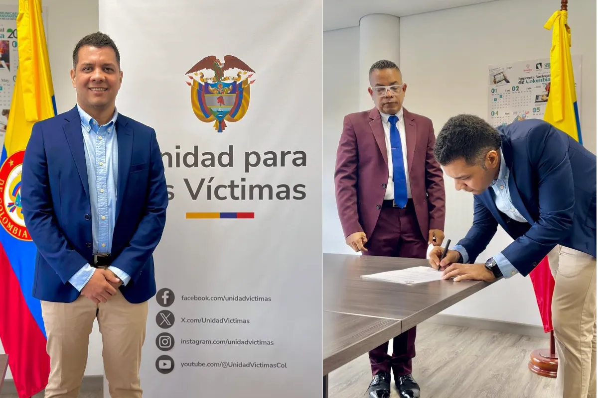 Se posesionó nuevo el director de la Unidad para las Víctimas en Sucre