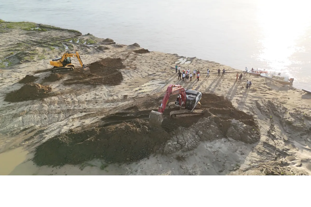 Entre acuerdos e incredulidad, se reinician las obras en el canal de La Esperanza