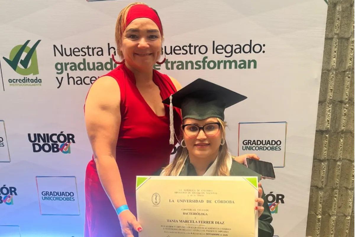 Contra todo pronóstico, Tania Ferrer logró su sueño de ser bacterióloga