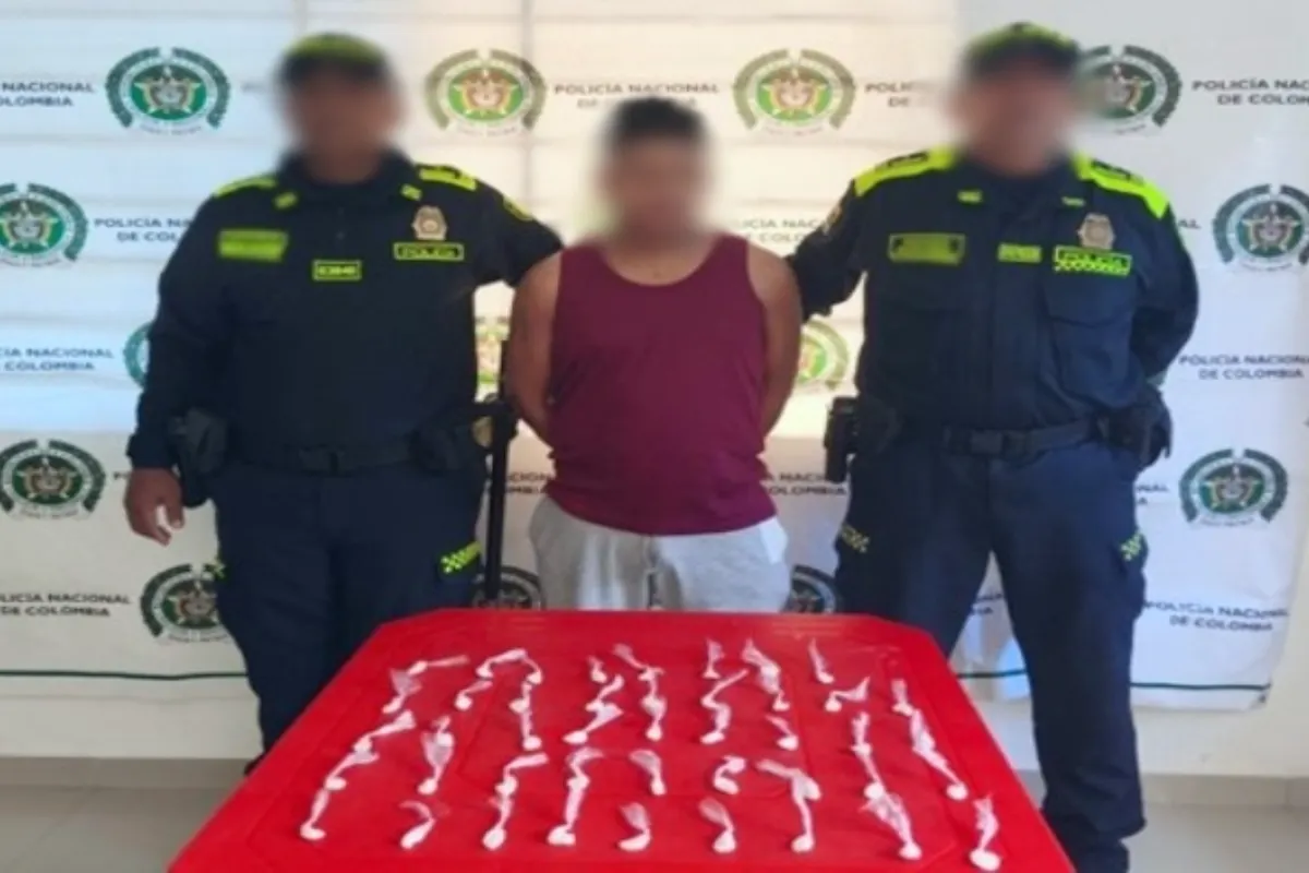 Tenía drogas en un parlante: Policía