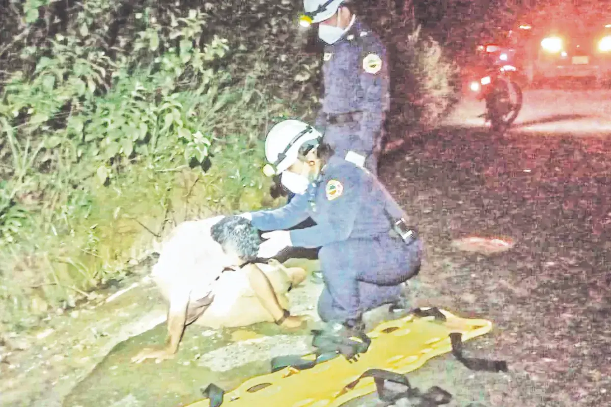 Otro lesionado en accidente vial