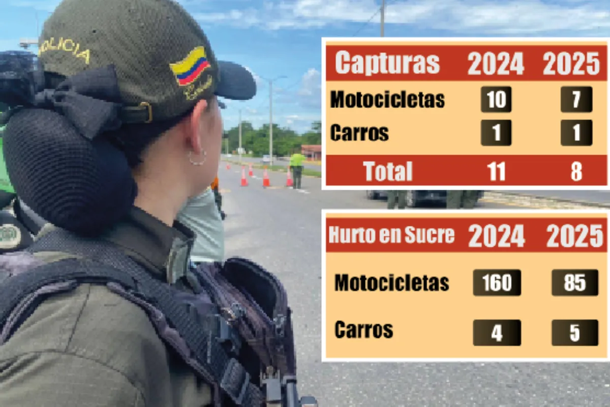 Análisis de la dinámica criminal del hurto de vehículos en Sucre