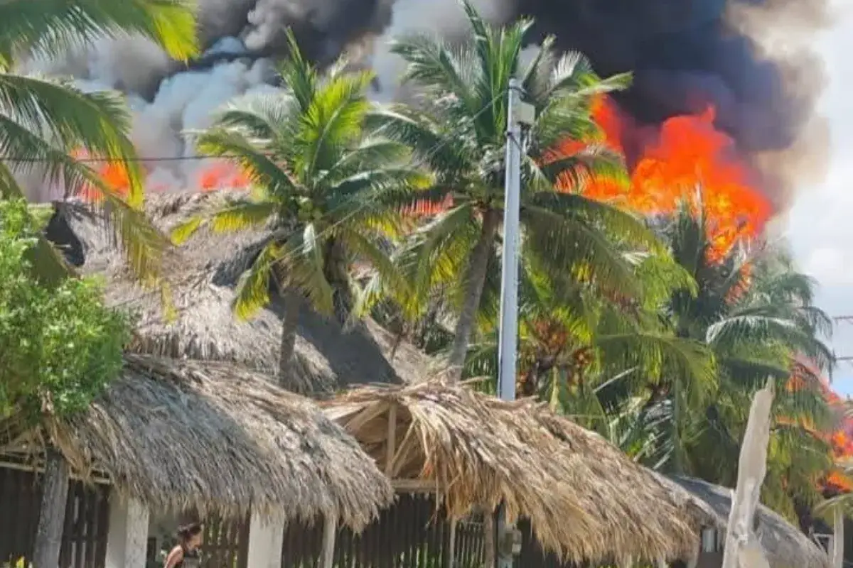 Emergencia en Rincón del Mar: voraz incendio consume zona turística