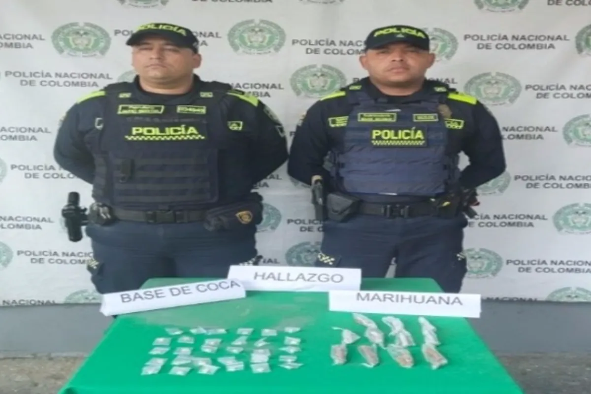 Hallaron sustancias ilícitas