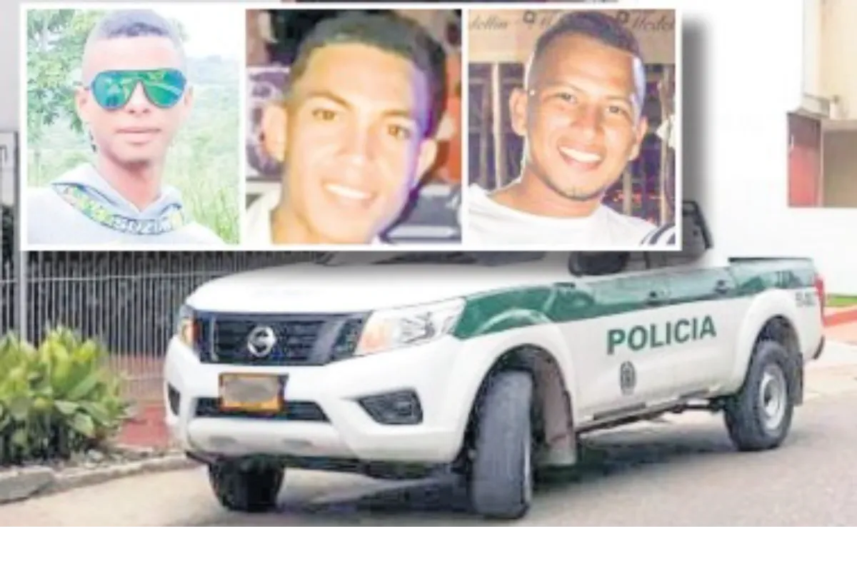 Los tres jóvenes de Chochó habrían sido asesinados en el platón de la camioneta de la Policía