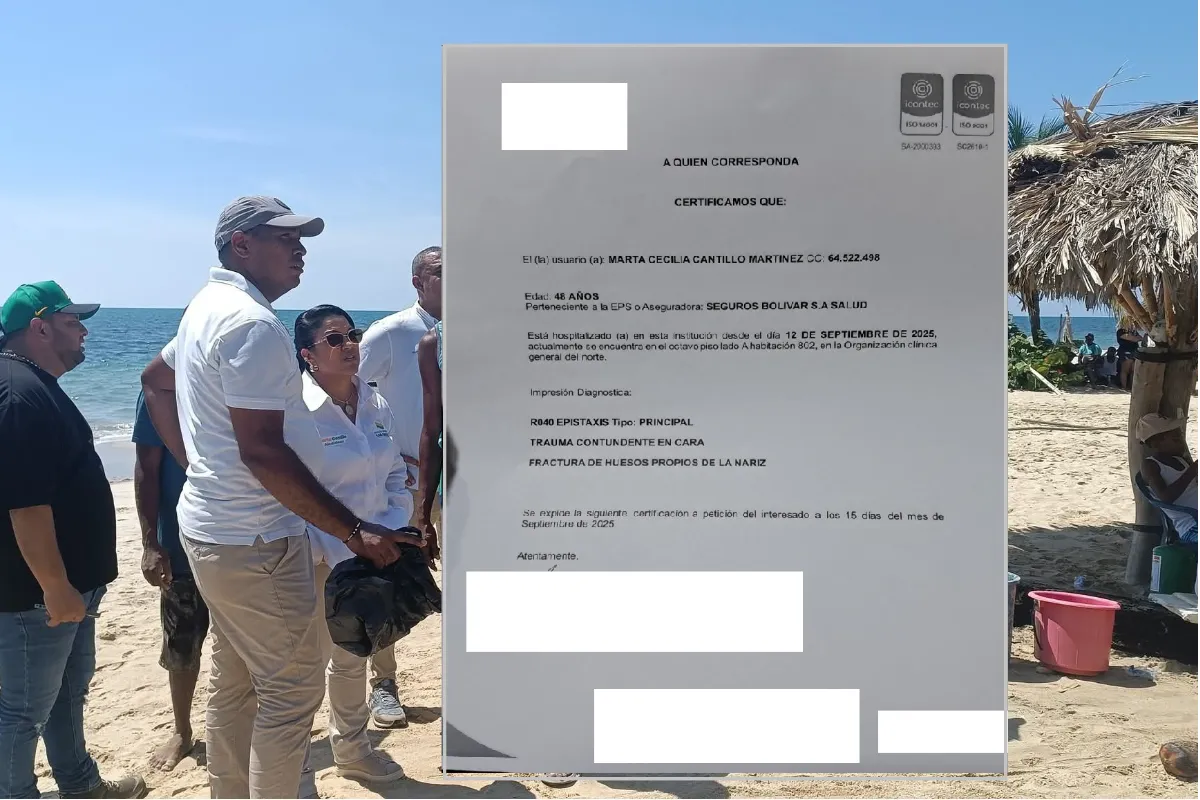 Alcaldesa Marta Cantillo permanece en una clínica con fractura en la nariz