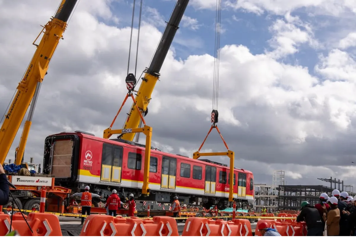 Encuentran cadáver en las obras del metro de Bogotá