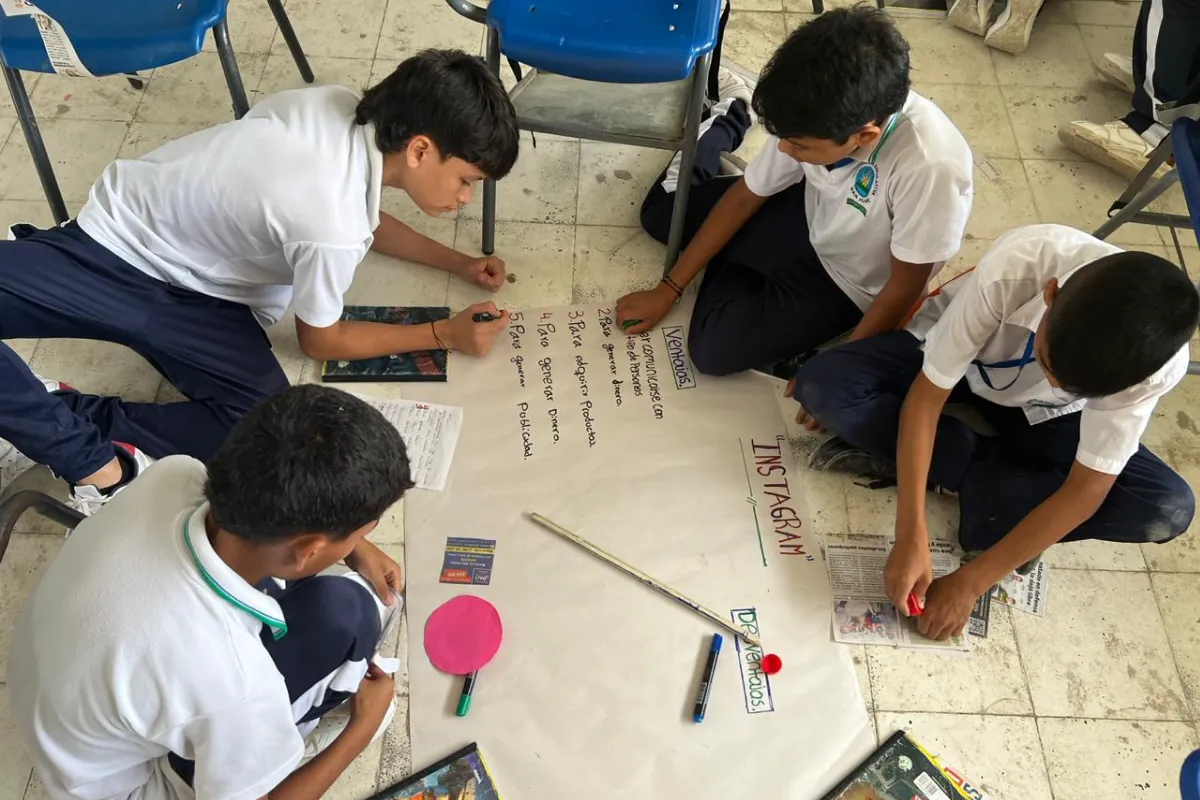 Prensa Escuela continúa su ruta en la I. E. San José de Ovejas