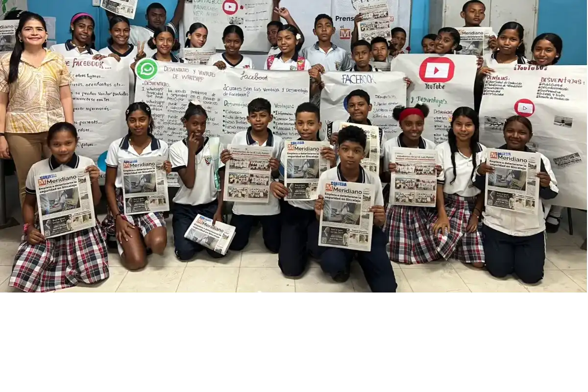 En la I. E. Luis Patrón hubo derroche de ideas con Prensa Escuela