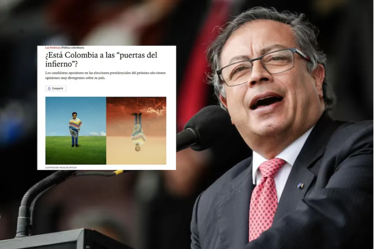 ¿Está Colombia a puertas del infierno?: Articulo de la revista The Economist que critica el gobierno de Petro