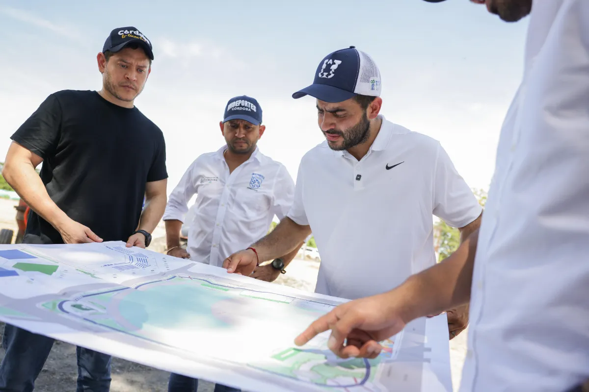 Gobernador Erasmo Zuleta lideró recorrido por la Revolución de las Obras en Montería