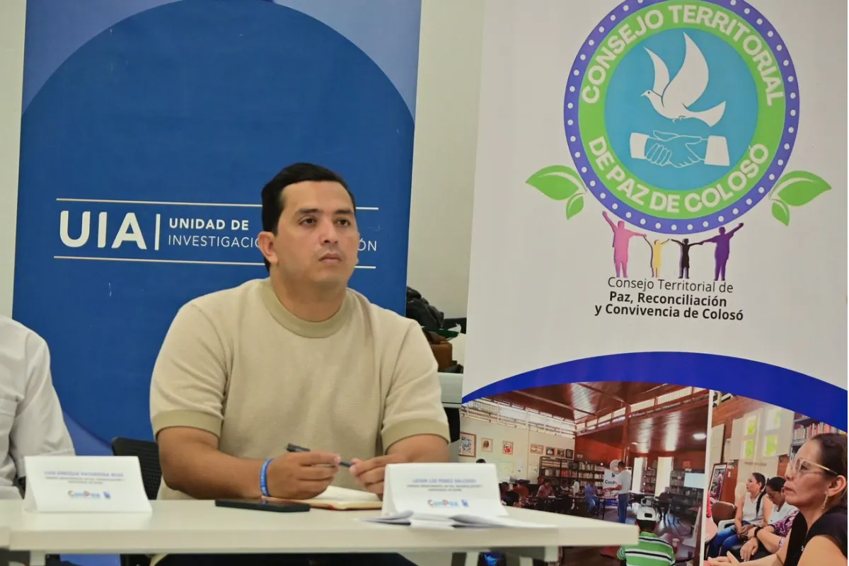 Secretario técnico del Consejo de Paz de Sucre