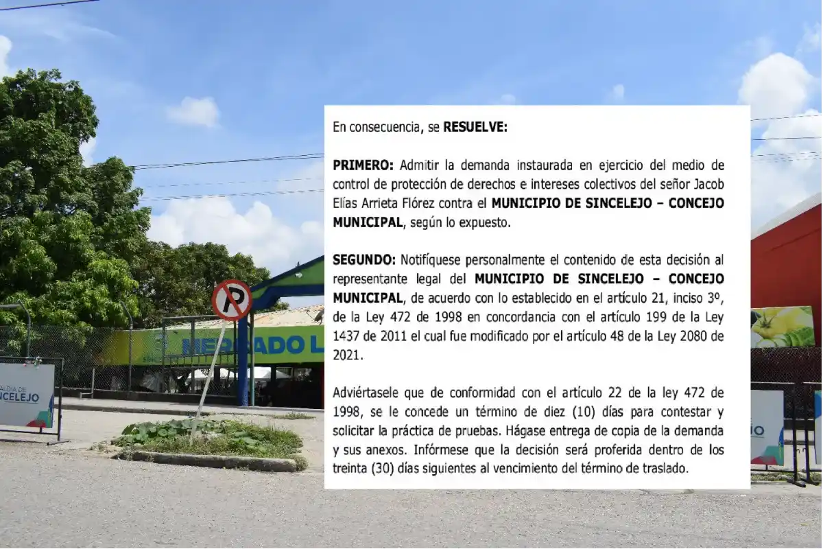 Admiten demanda contra la autorización de dación en pago de bienes del municipio