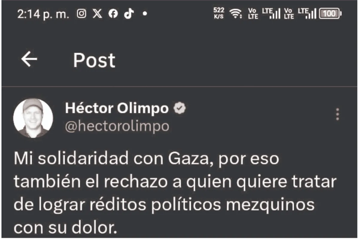 Fuertes críticas de Héctor Olimpo a Petro