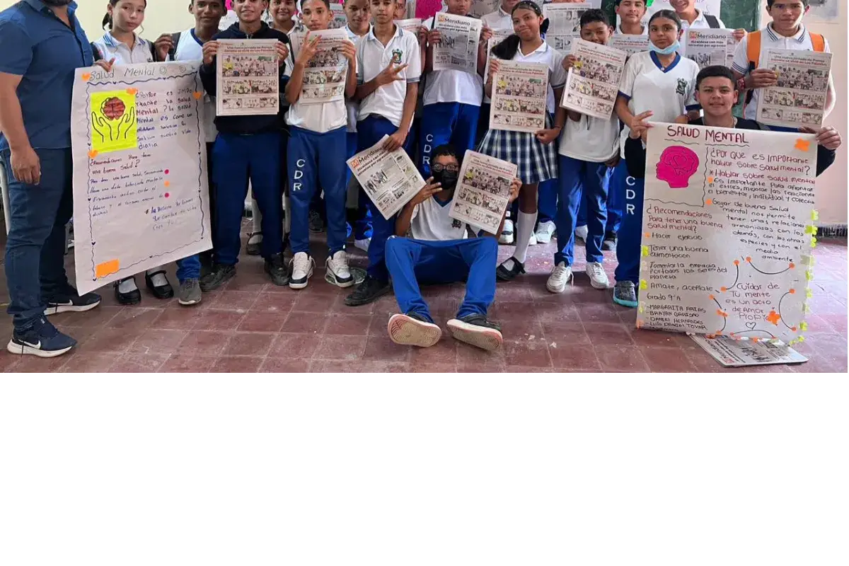Prensa Escuela implementó jornada de talleres en Los Palmitos
