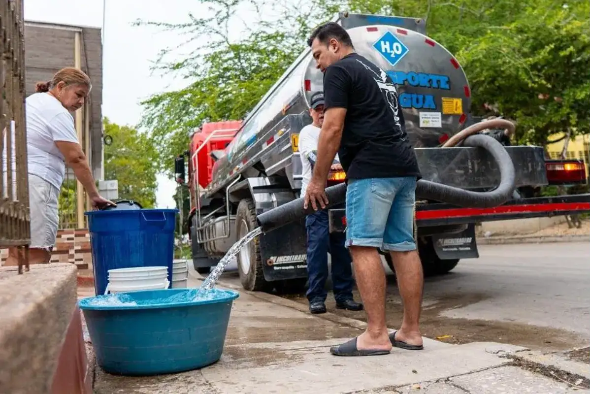 Veolia avanza en el restablecimiento del servicio