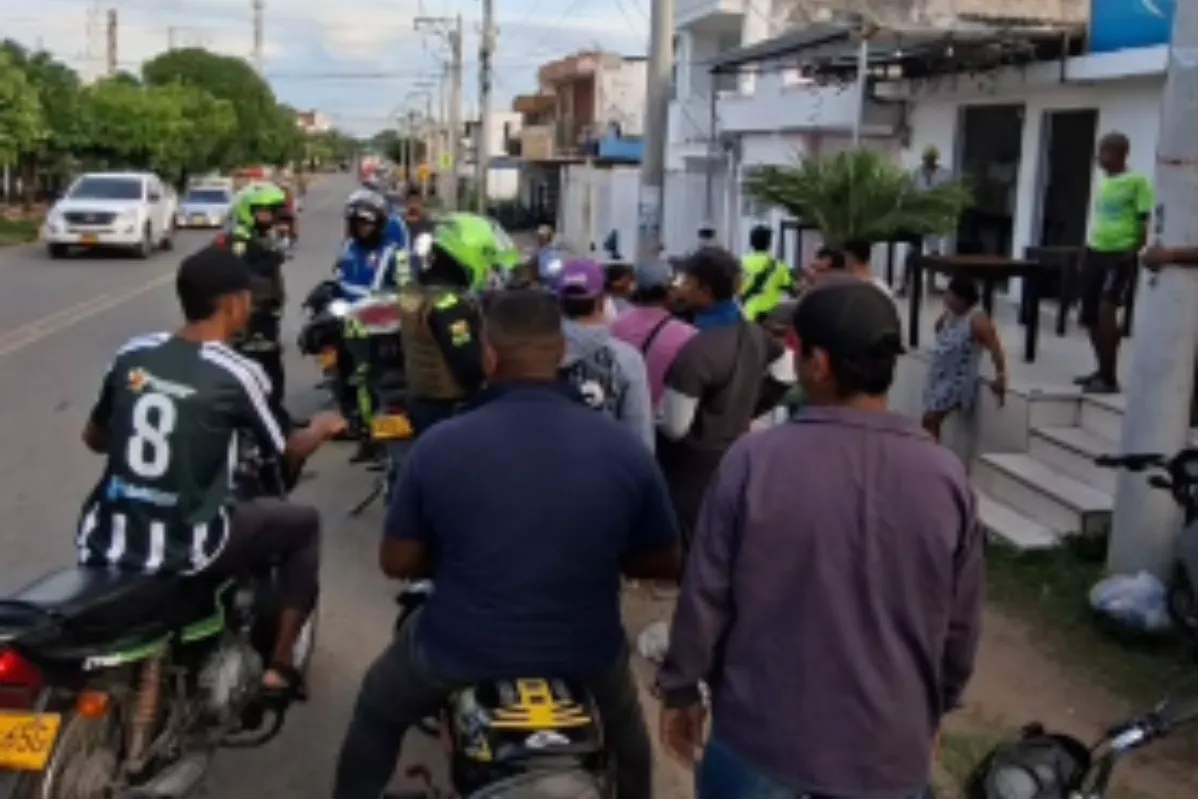 Menor de edad fue impactado por motos