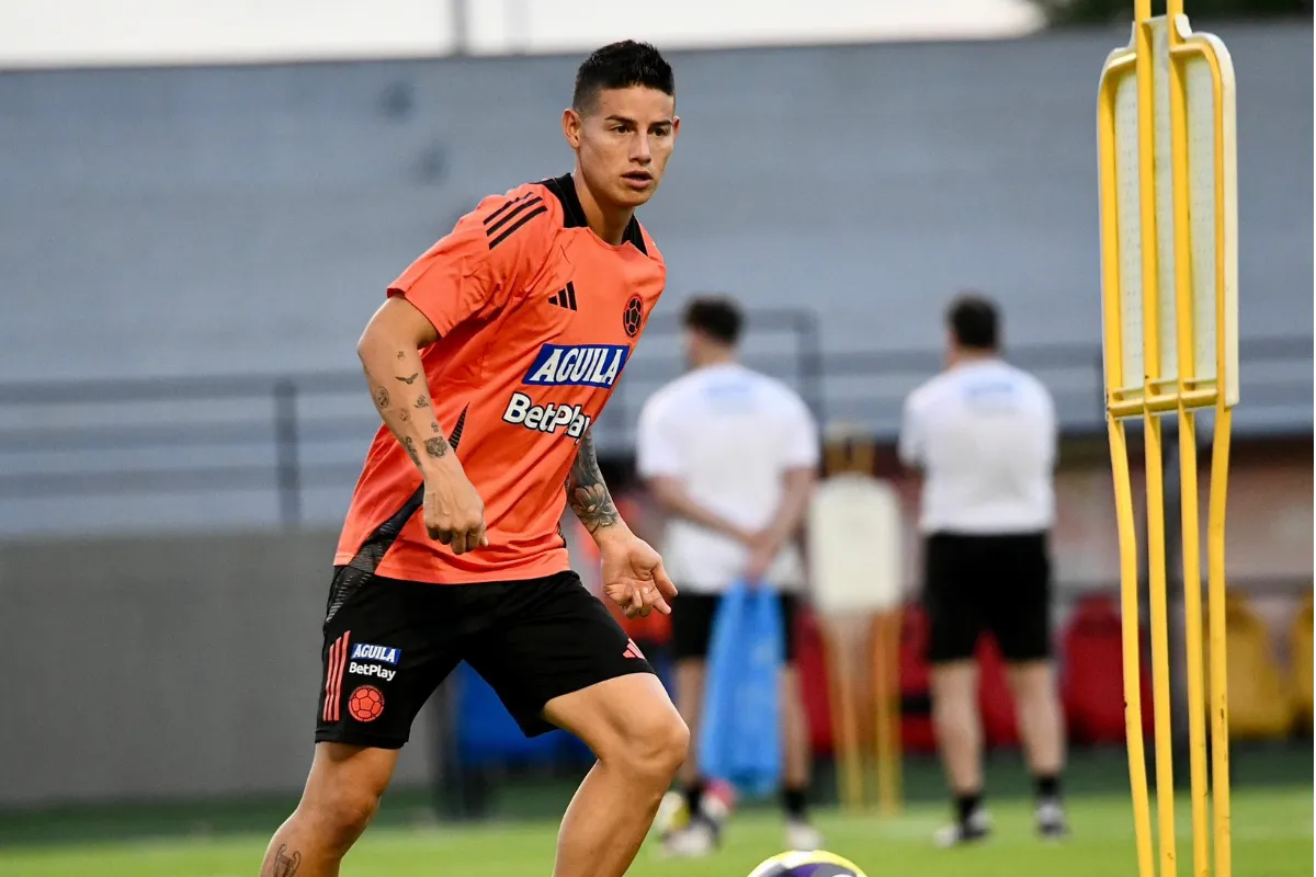 Con James y sin Vargas se jugarán los amistosos