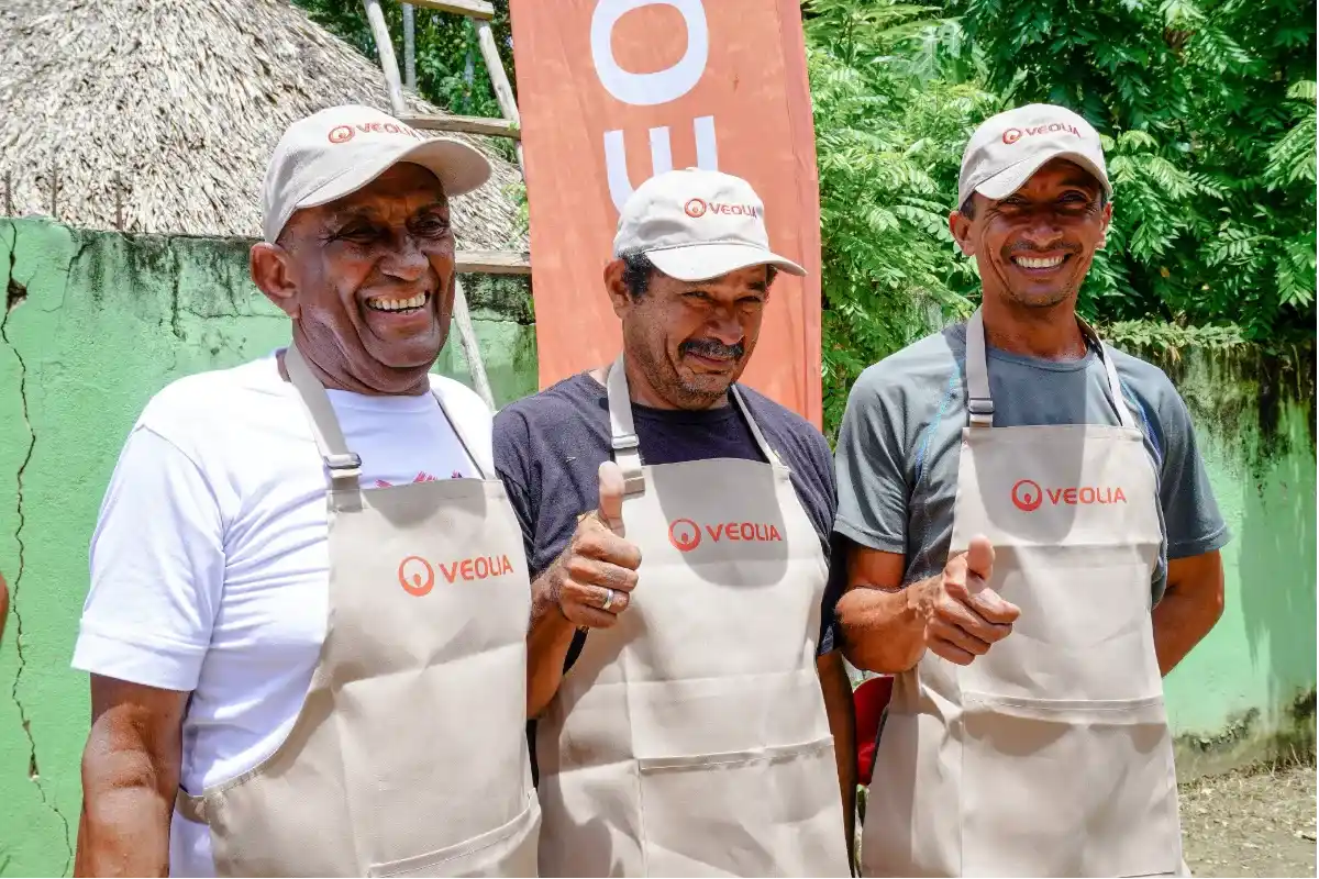Veolia inicia el programa Huertas Comunitarias en el corregimiento El Mamón, de Corozal