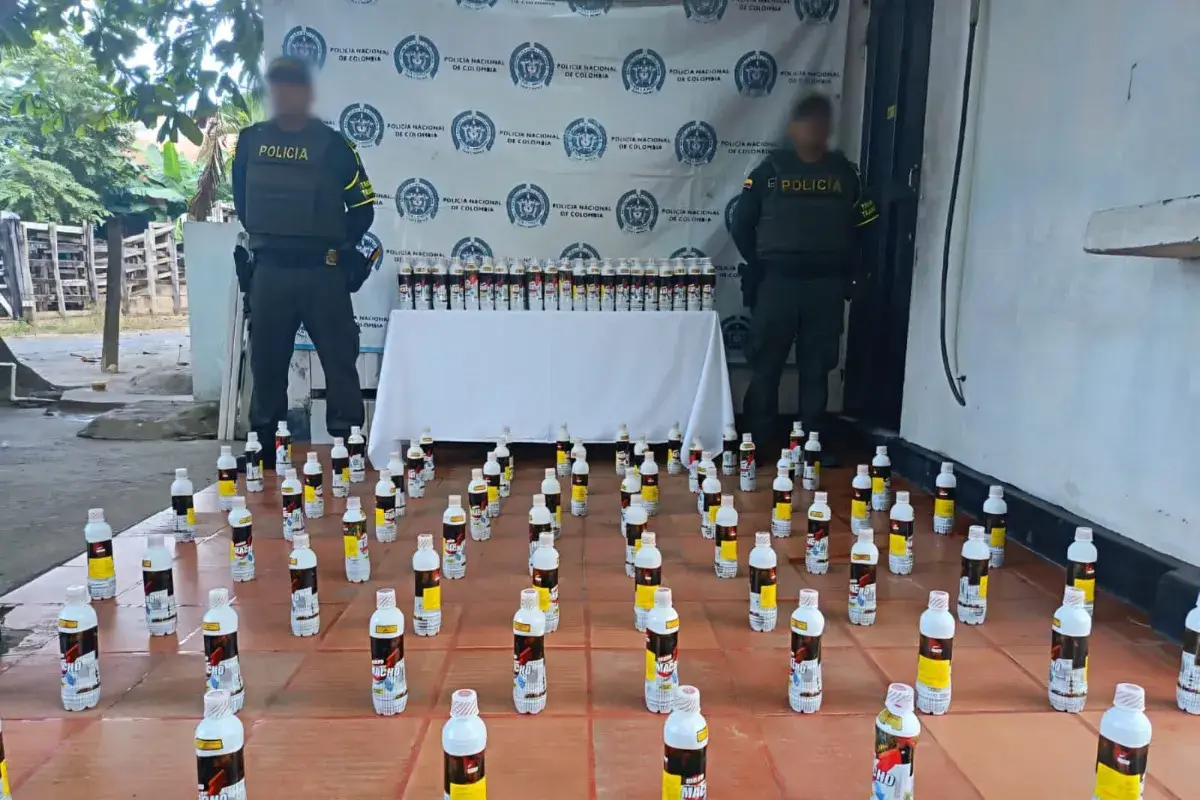 Policía incauta 250 unidades de ‘Mero Macho’ en vías de Córdoba