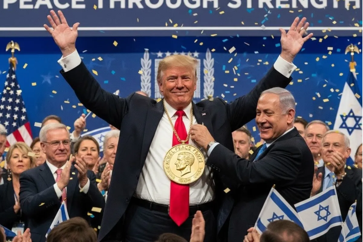 Netanyahu pide que Trump gane el premio Nobel de Paz