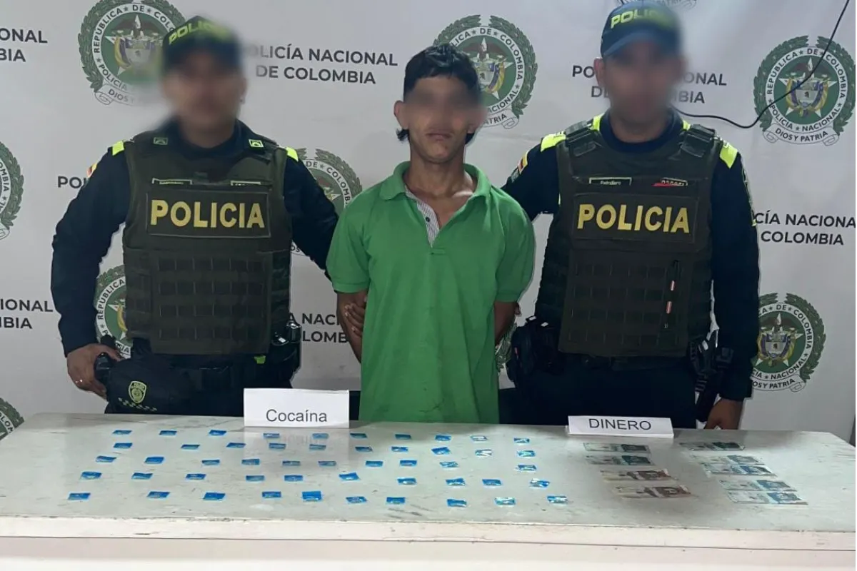 Autoridades incautaron más de 265 gramos de estupefacientes y capturaron a tres sujetos