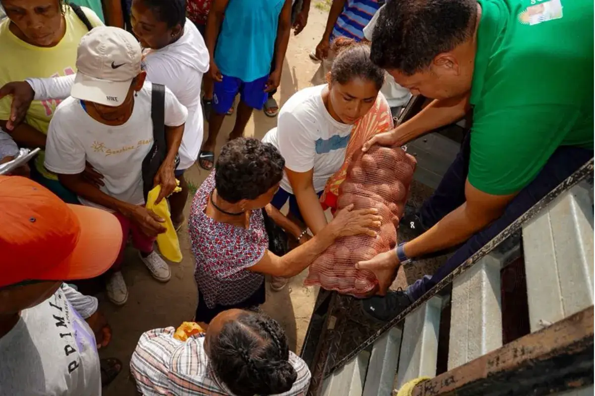 Banco de Alimentos recibió 70 mil kilogramos de papa